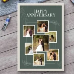 Personalized Love Story Photo Collage Frame | Unique Anniversary Gift for Husband or Wife - Image 3