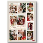 Festive Moments Christmas Collage Frame | Best Christmas Gift for Cherished Memories - Image 2