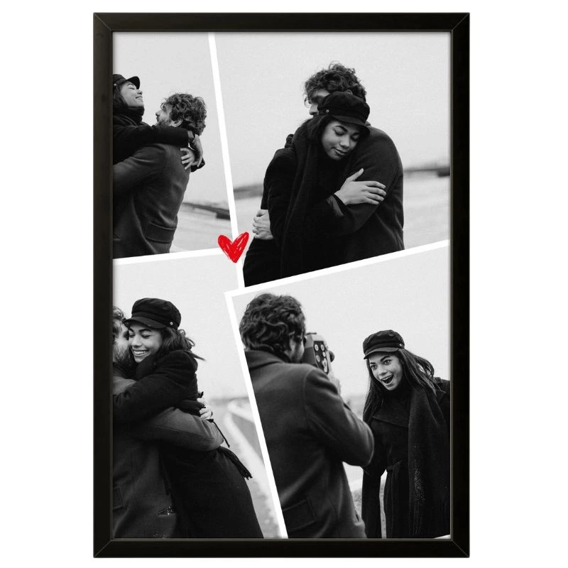 Black White Personalized Photo Frames Customized Gift Photo Frame 7