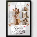 Memories Collage Photo Frame | Elegant Wall Display for Family Moments