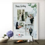Elegant Marriage Photo Frame Gift | Personalized Wedding Photo Frames for Couples - Image 2