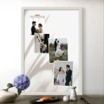 Elegant Wedding Day Collage Frame | Perfect Anniversary Gift for Spouse - Image 3