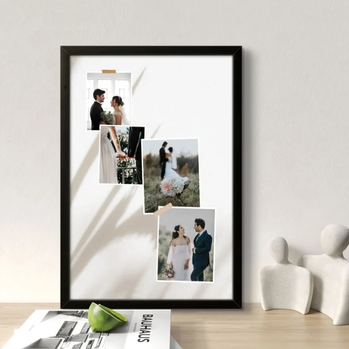 Elegant Wedding Day Collage Frame | Perfect Anniversary Gift for Spouse - Image 4