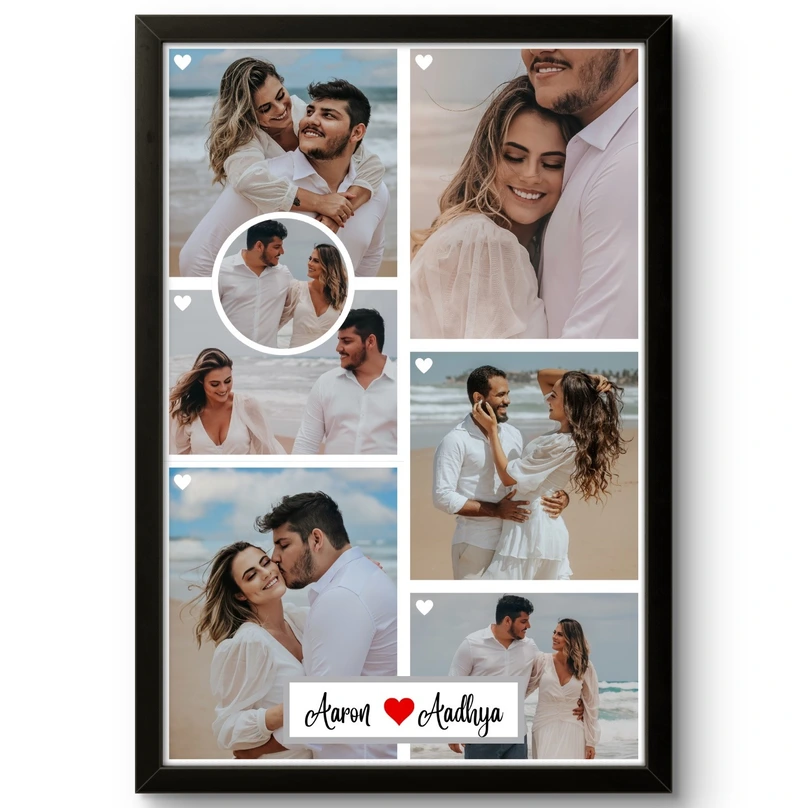 Eternal Bond Anniversary Photo Frame - Personalized Wedding Gift (3) Eternal Bond Anniversary Photo Frame | Personalized Wedding Gift - Image 1