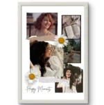 Happy Moments | Personalized Photo Frame | Friendship Gifts - Image 3