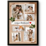 Living in the Moment | Family Love Collage Picture Frame