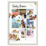 Personalized Family Memories Photo Collage Frame - Image 2