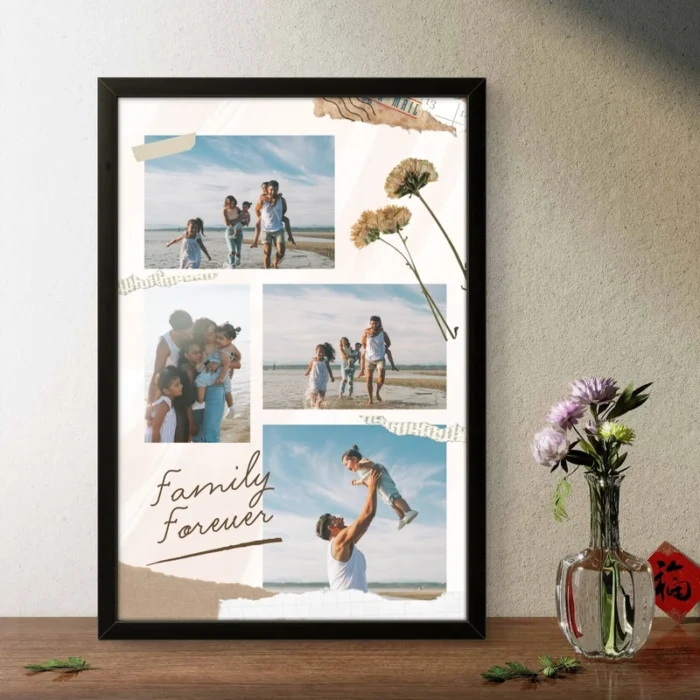 Personalized Family Photo Frame - Customized Gift Photo Frame - Image 3