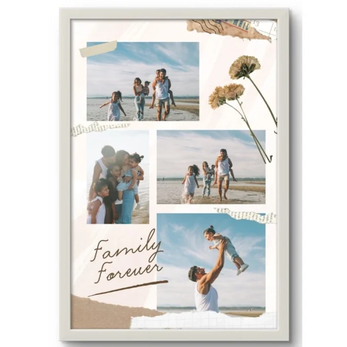Personalized Family Photo Frame - Customized Gift Photo Frame - Image 2