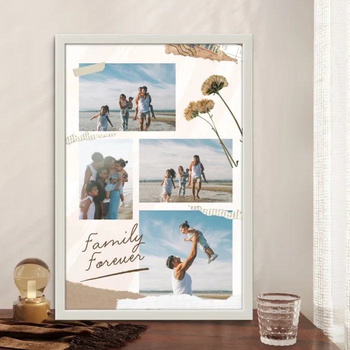 Personalized Family Photo Frame - Customized Gift Photo Frame - Image 4