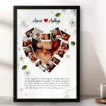 Personalized Heart Collage Frame | Perfect Anniversary | Wedding Gift - Image 4