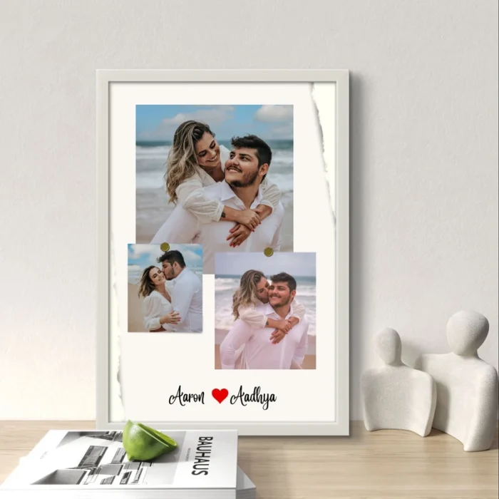 Personalized Romantic Photo Frame | Couple Gift | Anniversary Gift - Image 4