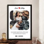 Personalized Wedding Gift | Custom Couple Portrait | Unique Gift for Couple for Wedding - Image 3