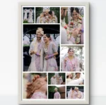 Customized Wedding Photo Collage Frame - Image 3